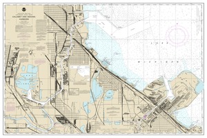 Calumet, Indiana and Buffington Harbors, and Lake Calumet thumbnail for chart Calumet, Indiana and Buffington Harbors, and Lake Calumet