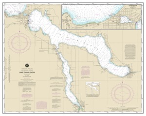 Lake Charlevoix;Charlevoix, South Point to Round Lake thumbnail for chart Lake Charlevoix;Charlevoix, South Point to Round Lake