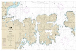 thumbnail for chart Kuluk Bay and approaches, including Little Tanaga and Kagalaska Strs.