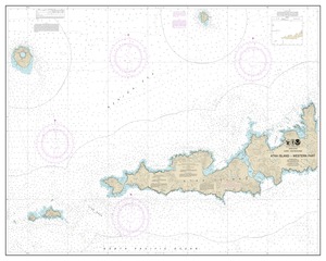 Atka Island, western part thumbnail for chart Atka Island, western part