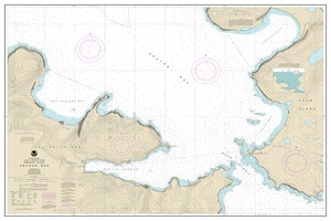 thumbnail for chart Akutan Bay, Krenitzin Islands