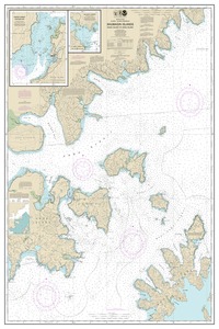 thumbnail for chart Shumagin Islands-Nagai I. to Unga I.;Delarof Harbor;Popof Strait, northern part