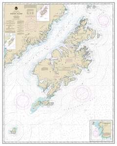 thumbnail for chart Kodiak Island;Southwest Anchorage, Chirikof Island