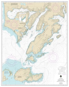 Kodiak Island Sitkinak Strait and Alitak Bay thumbnail for chart Kodiak Island Sitkinak Strait and Alitak Bay