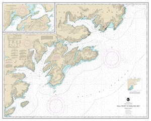 thumbnail for chart Kodiak Island Gull Point to Kaguyak Bay;Sitkalidak Passage