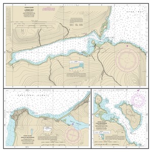thumbnail for chart Bays and Anchorages, Kodiak Island Karluk Anchorage;Larsen Bay;Uyak Anchorage