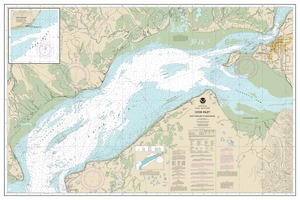 thumbnail for chart Cook Inlet-East Foreland to Anchorage;North Foreland