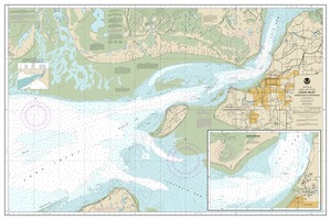 thumbnail for chart Cook Inlet-Approaches to Anchorage;Anchorage