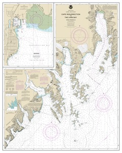 Cape Resurrection to Two Arm Bay;Seward thumbnail for chart Cape Resurrection to Two Arm Bay;Seward