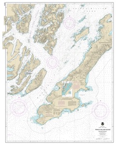 Prince William Sound-western entrance thumbnail for chart Prince William Sound-western entrance