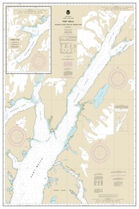 Port Wells, including College Fiord and Harriman Fiord thumbnail for chart Port Wells, including College Fiord and Harriman Fiord