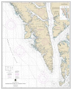 Coronation Island to Lisianski Strait thumbnail for chart Coronation Island to Lisianski Strait