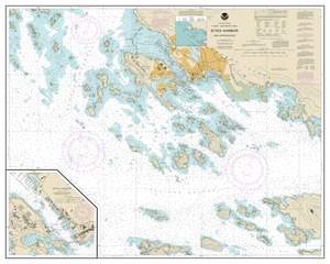 thumbnail for chart Sitka Harbor and approaches;Sitka Harbor