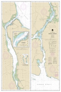 thumbnail for chart Wrangell Narrows;Petersburg Harbor