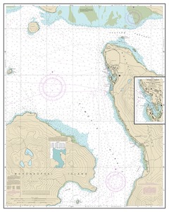 thumbnail for chart Wrangell Harbor and approaches;Wrangell Harbor