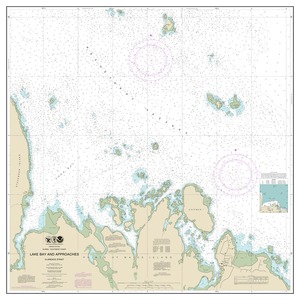 thumbnail for chart Lake Bay and approaches, Clarence Str.