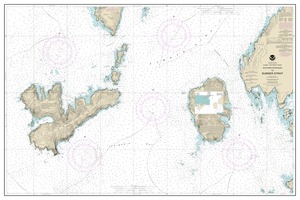 thumbnail for chart Southern Entrances to Sumner Strait