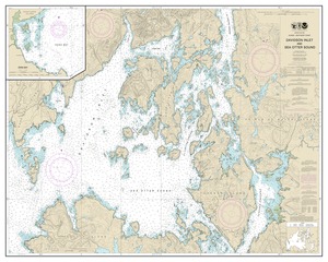 Davidson Inlet and Sea Otter Sound;Edna Bay thumbnail for chart Davidson Inlet and Sea Otter Sound;Edna Bay