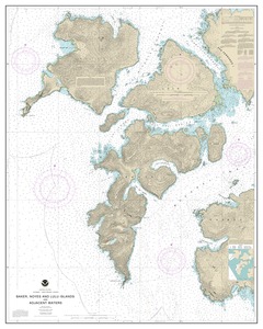 thumbnail for chart Baker, Noyes, and LuluIslands and adjacent waters