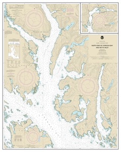 N. end of Cordova Bay and Hetta Inlet thumbnail for chart N. end of Cordova Bay and Hetta Inlet