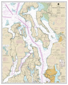 Puget Sound-northern part thumbnail for chart Puget Sound-northern part