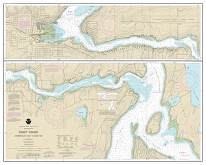 Puget Sound-Hammersley Inlet to Shelton thumbnail for chart Puget Sound-Hammersley Inlet to Shelton