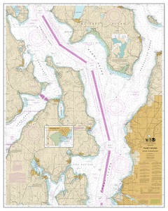 thumbnail for chart Puget Sound-Oak Bay to Shilshole Bay