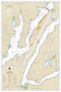 Puget Sound-Hood Canal and Dabob Bay thumbnail for chart Puget Sound-Hood Canal and Dabob Bay