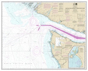 Approaches to Strait of Juan de Fuca Destruction lsland to Amphitrite Point thumbnail for chart Approaches to Strait of Juan de Fuca Destruction lsland to Amphitrite Point