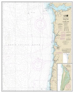 thumbnail for chart Yaquina Head to Columbia River;Netarts Bay