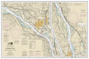 thumbnail for chart Columbia River Crims Island to Saint Helens