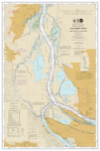 thumbnail for chart Columbia River Saint Helens to Vancouver