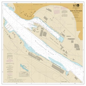 thumbnail for chart Willamette River-Swan Island Basin