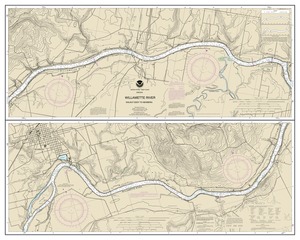 Willamette River Walnut Eddy To Newburg thumbnail for chart Willamette River Walnut Eddy To Newburg