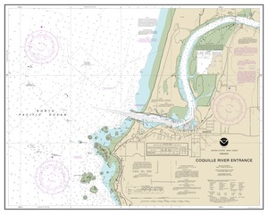 thumbnail for chart Coquille River Entrance