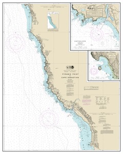 Pyramid Point to Cape Sebastian;Chetco Cove;Hunters Cove thumbnail for chart Pyramid Point to Cape Sebastian;Chetco Cove;Hunters Cove