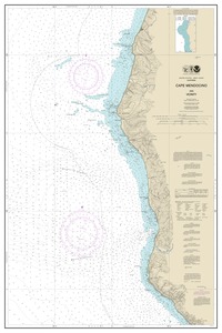 thumbnail for chart Cape Mendocino and vicinity