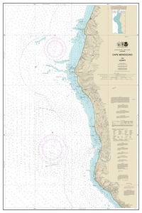 Cape Mendocino and vicinity thumbnail for chart Cape Mendocino and vicinity