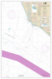thumbnail for chart Port Hueneme And Approaches;Port Hueneme