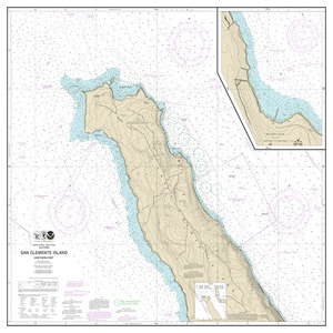 San Clemente lsland northern part;Wison Cove thumbnail for chart San Clemente lsland northern part;Wison Cove