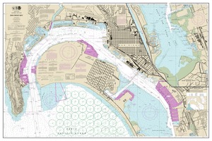 San Diego Bay thumbnail for chart San Diego Bay