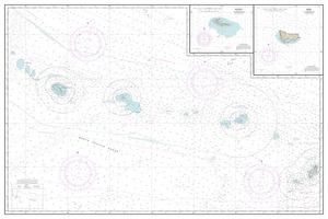 thumbnail for chart Ni‘ihau to French Frigate Shoals;Necker Island;Nihoa