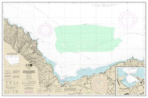 Kahului Harbor and approaches;Kahului Harbor thumbnail for chart Kahului Harbor and approaches;Kahului Harbor