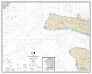 thumbnail for chart Channels between O‘ahu, Moloka‘i and Läna‘i;Kaumalapa‘u Harbor