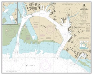 Island of O‘ahu Honolulu Harbor thumbnail for chart Island of O‘ahu Honolulu Harbor