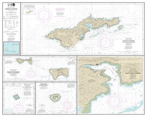 thumbnail for chart U.S. Possessions in Samoa Islands Manua Islands;Pago Pago Harbor;Tutuila Island;Rose Atoll;Swains Island