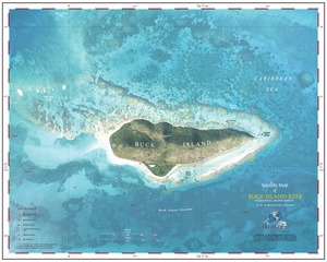 thumbnail for chart ST CROIX, Buck Island Reef Navisat Map