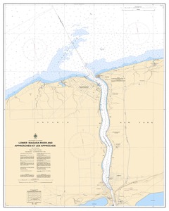 LOWER NIAGARA RIVER AND APPROACHES / ET LES APPROCHES thumbnail for chart LOWER NIAGARA RIVER AND APPROACHES / ET LES APPROCHES