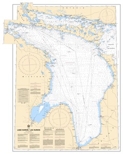 Lake Huron/Lac Huron thumbnail for chart Lake Huron/Lac Huron