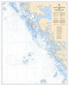 thumbnail for chart Giants Tomb Island to/à Franklin Island